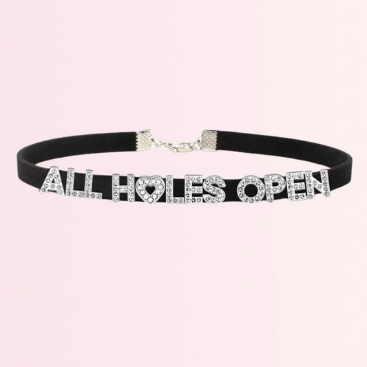 All Holes Open Necklace