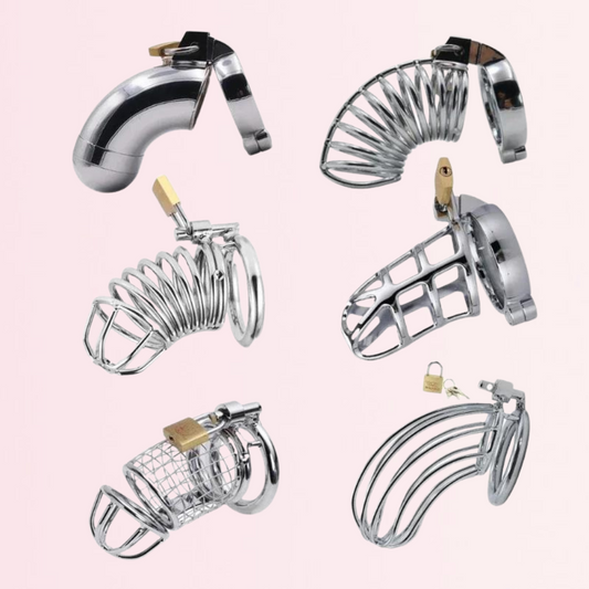 Wearable chastity cage