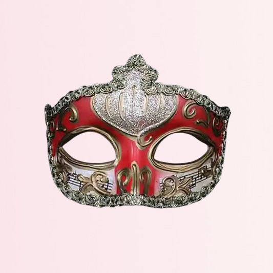 Elegant Half Face Mask Festival