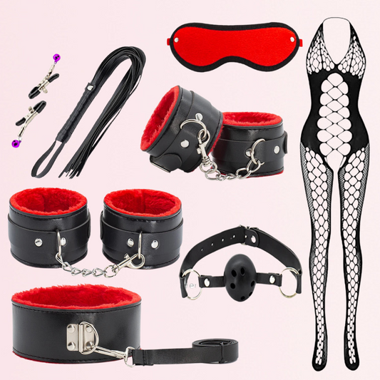 BDSM Leather Kits & Sex Bondage Set