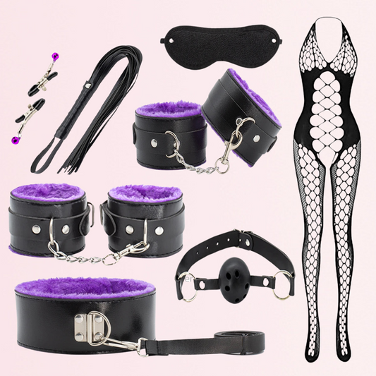 BDSM Leather Kits & Sex Bondage Set