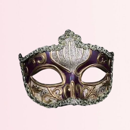 Elegant Half Face Mask Festival
